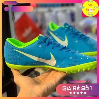 Giày đá bóng sân cỏ nhân tạo Mercurial Vic Neymar Xanh TF
