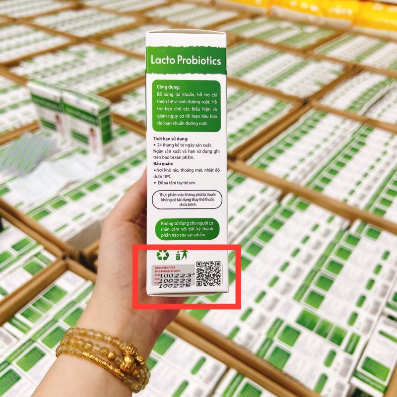 Men Vi sinh Lacto Probiotics - Cân bằng hệ vi sinh đường ruột, bảo vệ hệ tiêu hoá cho trẻ