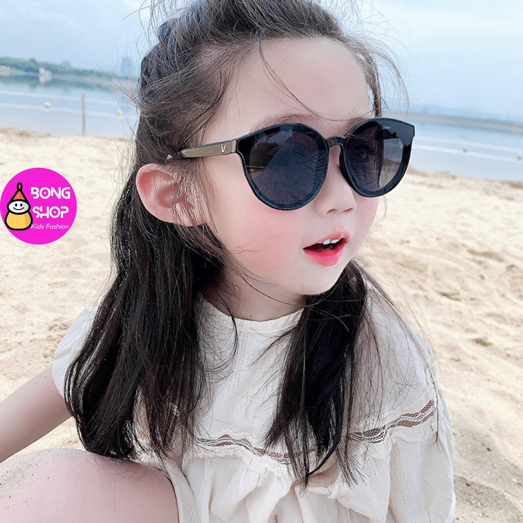 kính mắt cho bé trai bé gái phong cách hàn quốc nhiều màu sắc