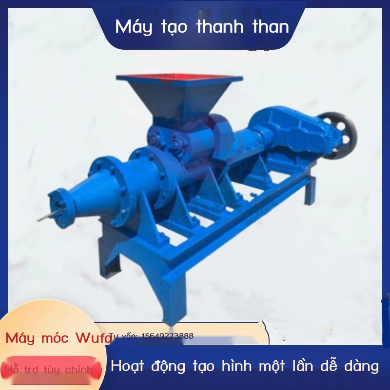 Máy làm thanh bột carbon than tổ ong Máy tạo thanh than rỗng tiết kiệm năng lượng áp suất cao Máy thanh than rỗng cho th