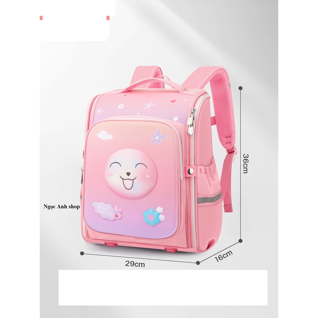 Balo chống gù dành cho bé trai, bé gái tiểu học, cặp chống gù lưng cho bé