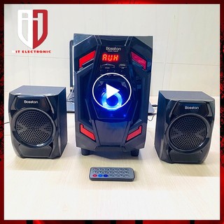 Loa Bluetooth Máy Tính BOSSTON T1900 Công Suất Lớn Để Bàn Có Dây Chính Hãng Loa Vi Tính Gaming