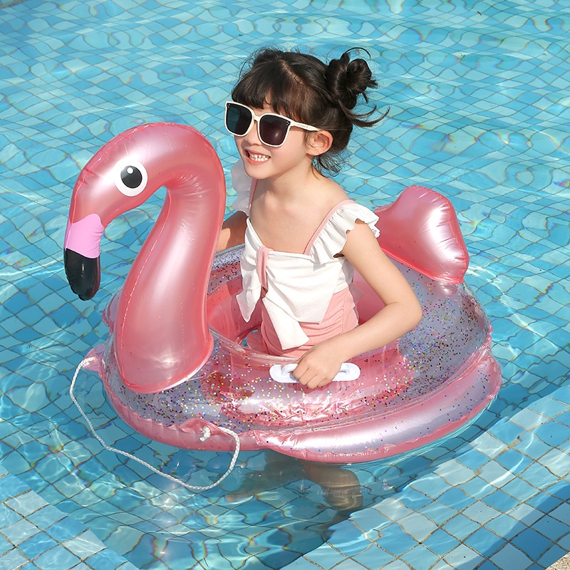 Phao Bơi Trẻ Em Có Đế Ngồi Và Tay Cầm Phao Thiên Nga Phao Cho Bé Phao Bơi Cho Bé