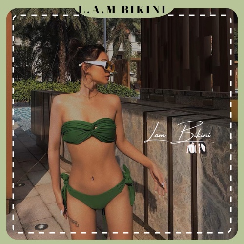 Bikini nữ đi biển 2 mảnh sexy gợi cảm L.A.M BIKINI mã LAM05
