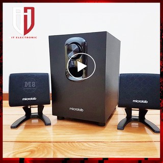 Loa pc máy tính laptop để bàn có dây chính hãng 2.1 MICROLAB M108 loa máy tính âm thanh hay