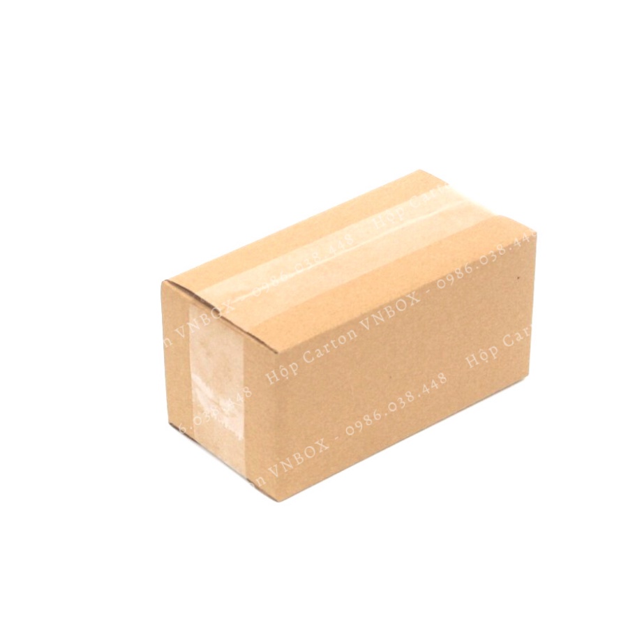 20x10x10 Combo 10 Hộp carton đóng hàng, hộp giấy gói hàng giá rẻ - VN Box