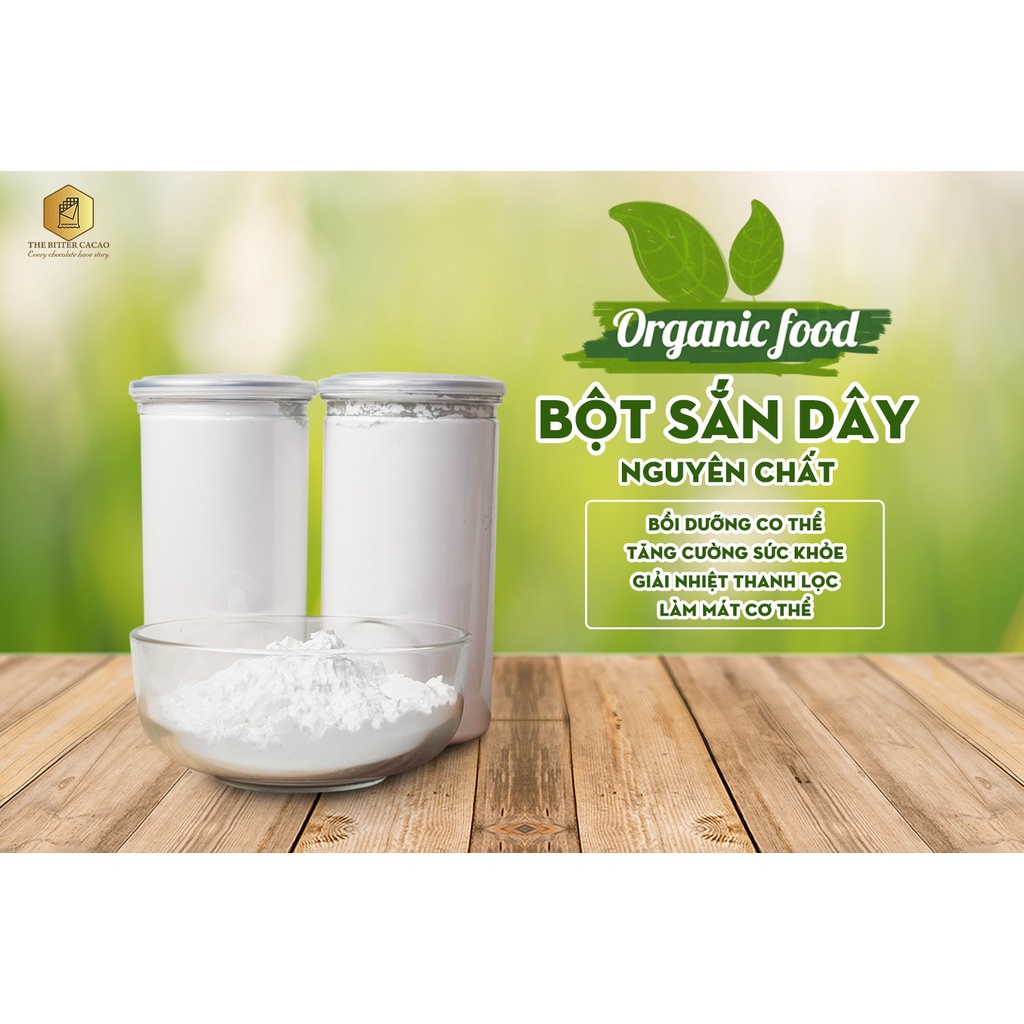 Bột Sắn Dây The Bitter Cacao Nguyên Chất 500g