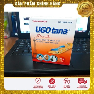 Băng dính cá nhân y tế ugotana - hộp 102 miếng