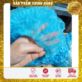 Nón giấy y tế (nón con sâu) - bịch 100 cái