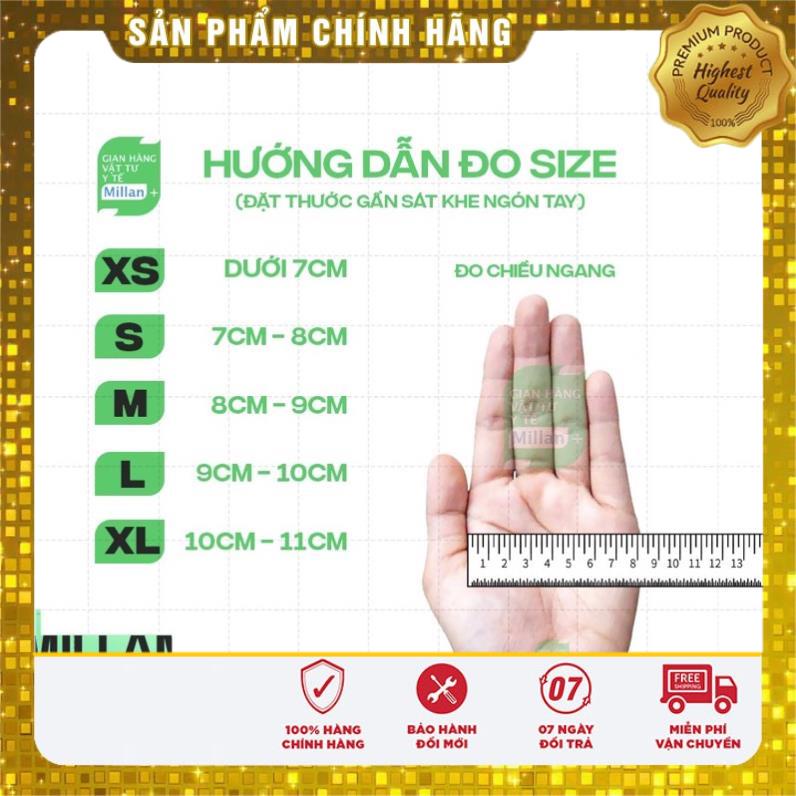 Găng tay phẫu thuật dài 28cm đã tiệt trùng Vglove có bột