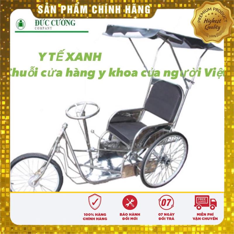 ( Chính hãng )XE LẮC TAY INOX ĐỨC CƯỜNG
