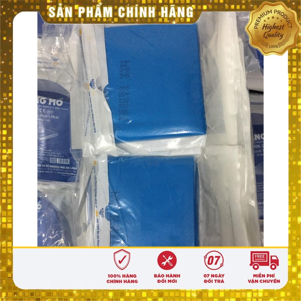 Săng mổ y tế 50cmx50cm An Lành không lỗ  dùng 1 lần