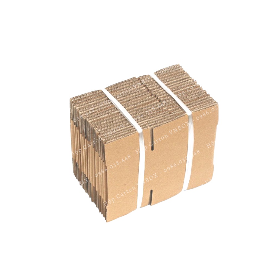 15x10x10 Combo 10 Hộp carton đóng hàng giá rẻ - VN Box