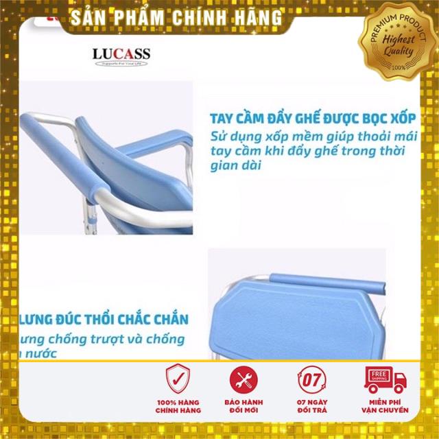 Ghế bô có bánh xe khung nhôm Lucass GX-200