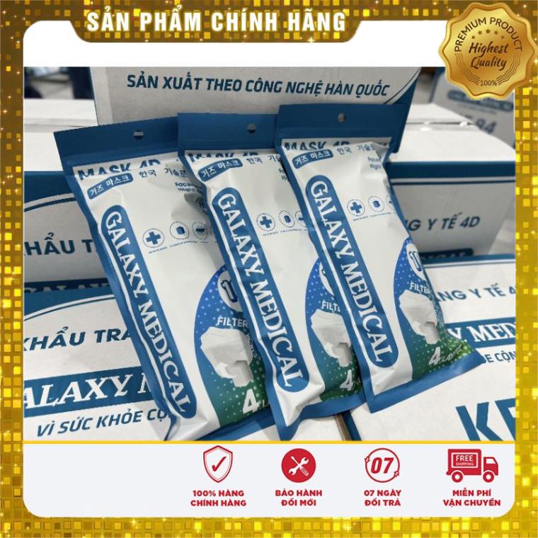 Một thùng khẩu trang 4 lớp KF94 MASK 4D chống bụi mịn và kháng khuẩn cao cấp Hàn Quốc
