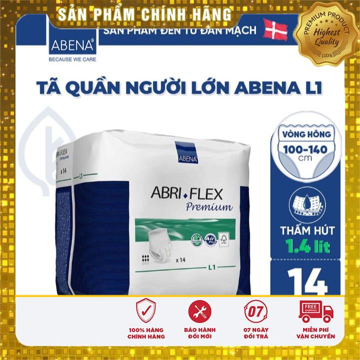 [ CHÍNH HÃNG ] BỈM TÃ QUẦN NGƯỜI LỚN 2.4 LÍT 14 MIẾNG SIZE M3, L3 ABENA