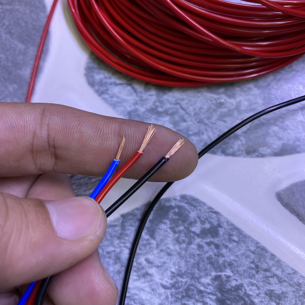 Dây Điện Xe Máy Lõi Đồng 0.5mm