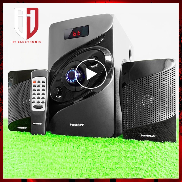 Loa máy vi tính bluetooth để bàn có dây bass mạnh 2.1 SOUNDMAX A926 công suất lớn
