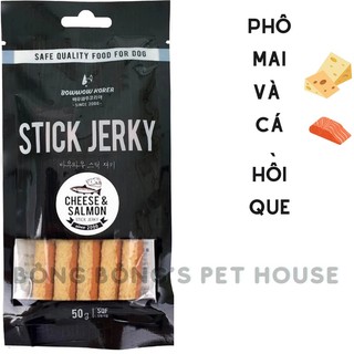 THỊT QUE MỀM CHO CHÓ BOW BOW STICK JERKY HÀN QUỐC