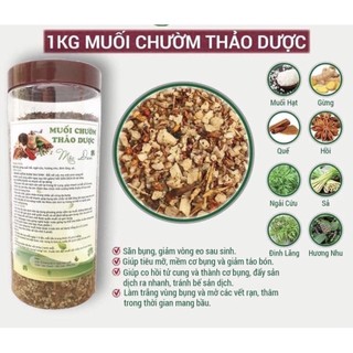 Muối chườm thảo dược giảm eo sau sinh