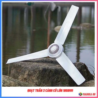 Quạt Trần Mini Đại Cánh1050mm, Quạt treo màn, Quạt mùng siêu êm