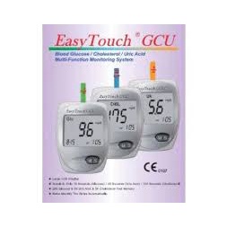 Máy đo 3 in 1 đường huyết,mỡ máu,gout Easy Touch GCU ET322