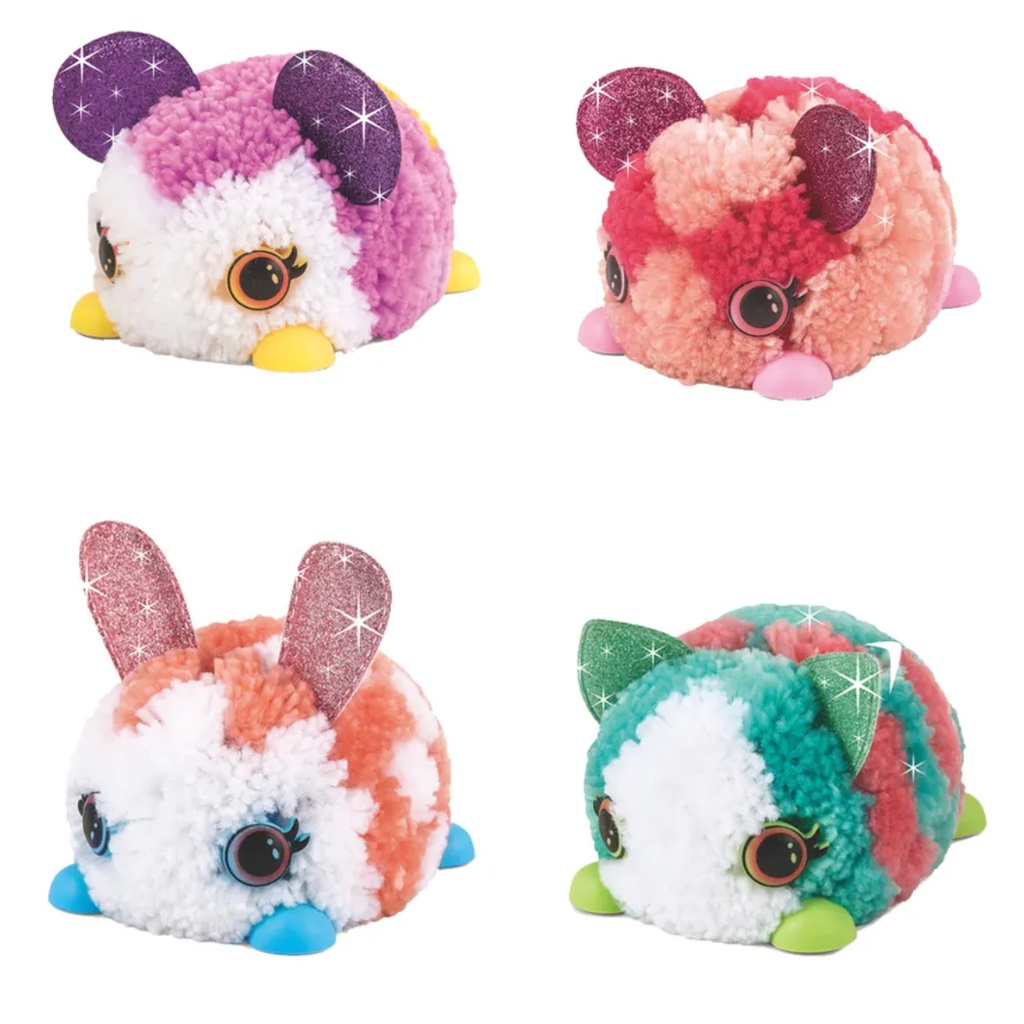 Tự làm Bear Gấu con đồ chơi thú bông giáo dục thủ công cho trẻ em DIY EDU LINT ANIMAL FOREST PARTY cho bé từ 5-12 tuổi