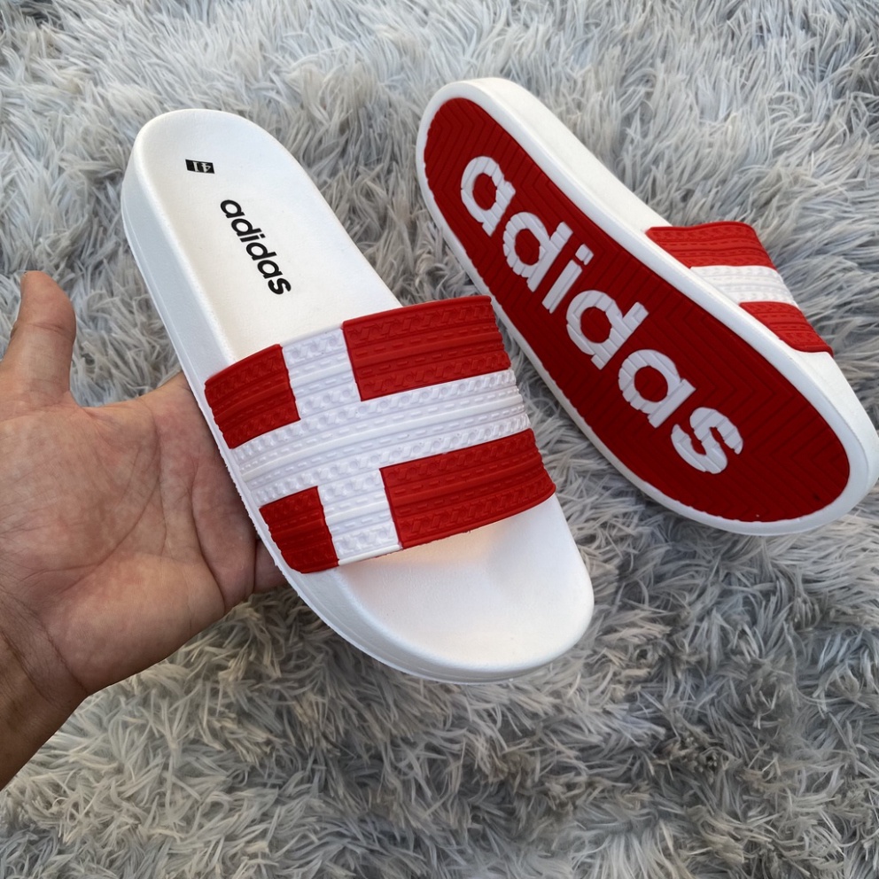 Dép ADIDAS Chữ Thập Đế Chữ 2 Lớp, Dép nam Adidas đúc - Dép Quai Ngang Nam Nữ Thời Trang Cao Cấp Hottrend 2023