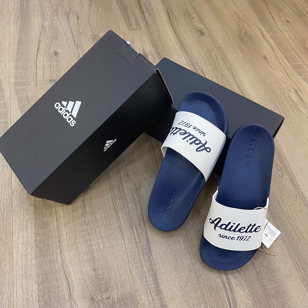 Dép ADIDAS Chữ Thập Đế Chữ 2 Lớp, Dép nam Adidas đúc - Dép Quai Ngang Nam Nữ Thời Trang Cao Cấp Hottrend 2023