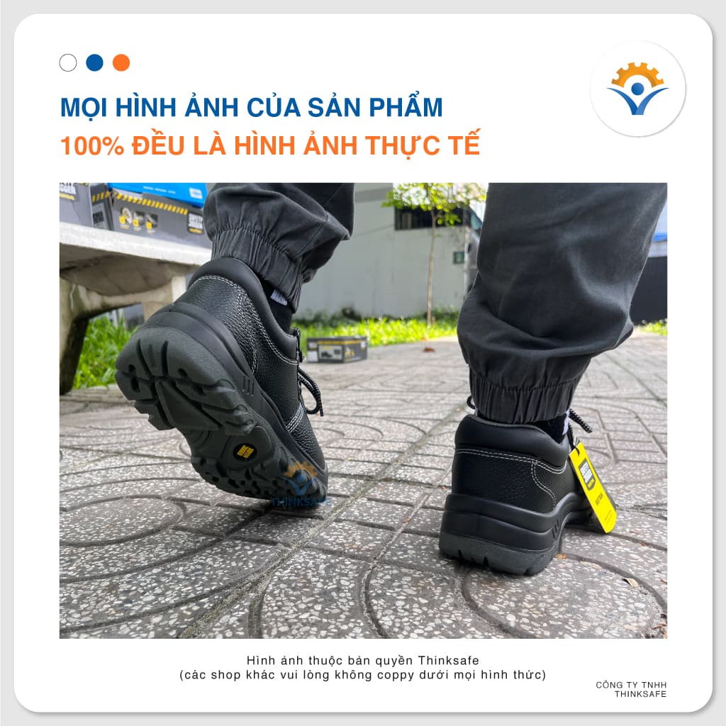 Giày bảo hộ lao động nam Jogger Bestboy bốt cao cổ, chống đinh, chống giập ngón, chống nước Giày công trình chính hãng