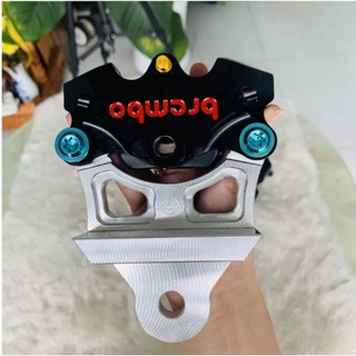 Pát sau cnc kèm heo 2piston lắp cho ex135/150/155, winner, raider/satria, sonic
