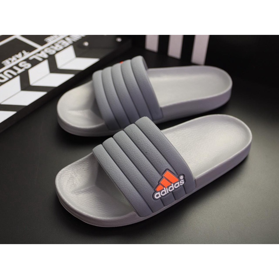 Dép ADIDAS Chữ Thập Đế Chữ 2 Lớp, Dép nam Adidas đúc - Dép Quai Ngang Nam Nữ Thời Trang Cao Cấp Hottrend 2023