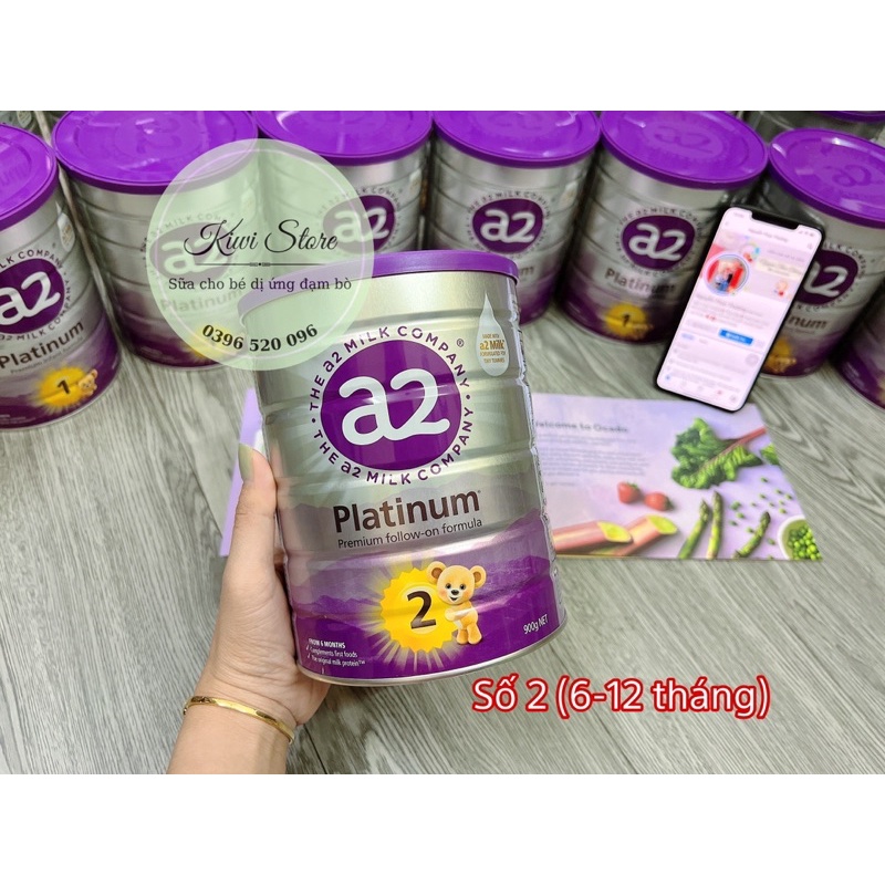 Sữa A2 Platinum nội địa Úc siêu sạch, dễ tiêu hoá 900gr