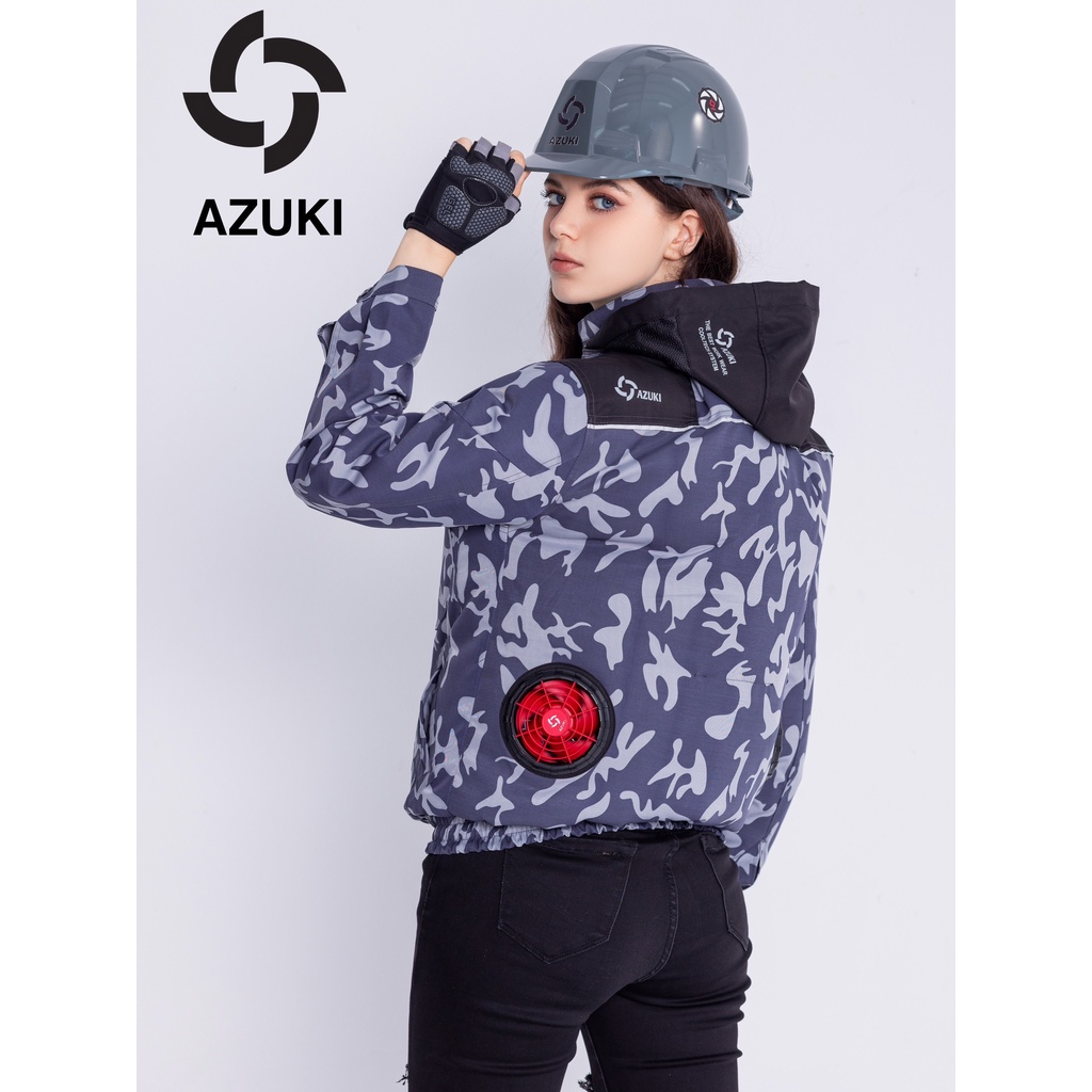 Áo Điều Hòa 𝗔𝗭𝗨𝗞𝗜 𝗦𝗨𝗣𝗘𝗥 𝗨𝗟𝗧𝗥𝗔 𝟮𝟬𝟮𝟯 Mạnh Nhất 2023 Pin 26000mah, Quạt 13V Chống Nước Siêu Mạnh