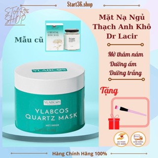 Mặt nạ Dr Lacir mặt nạ thạch anh khô Ylabcos quartz Mask giúp mờ thâm nám dưỡng ẩm dưỡng trắng thu nhỏ lỗ chân lông 180g