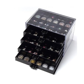 Khay mica 3 / 5 tầng đựng phụ kiện nail trang sức đá charm các loại cực sang trọng