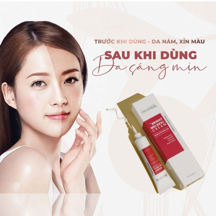 Kem Dưỡng Trắng Da Mờ Nám Trắng Da Mediheal Bright Melakill Cream 35ml Hàn Quốc