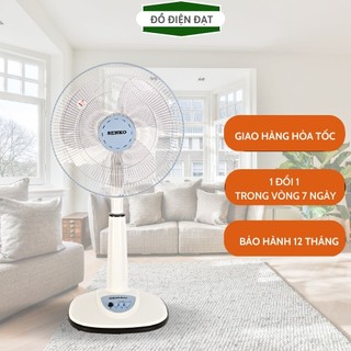 Quạt lửng Senko, Quạt lỡ Senko cao cấp L1638, Giao hàng màu ngẫu nhiên, Bảo hành 12 tháng