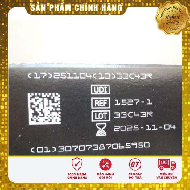 BĂNG KEO TRONG PLASTIC Y TẾ 3M TRANSPORE 1527 - 1 kích thước 2,5x9,1cm