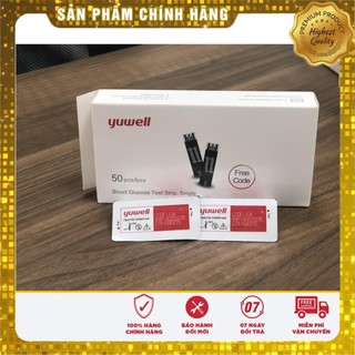 Que thử đường huyết Yuwell 710 (50 que + 50 kim)