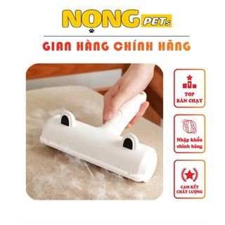 [sẵn] Cây lăn lông thú cưng, cây lăn tĩnh điện hút lông chó mèo trên Giường, Nệm