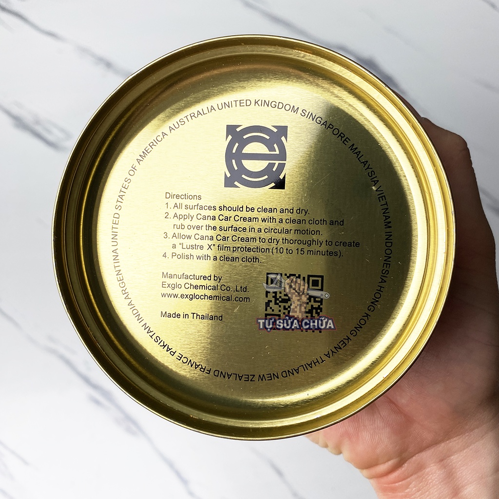 Cana Tự Sửa Chữa 100-220g cana đánh bóng ô tô, xe máy, cana xóa sạch các vết xước chính hãng