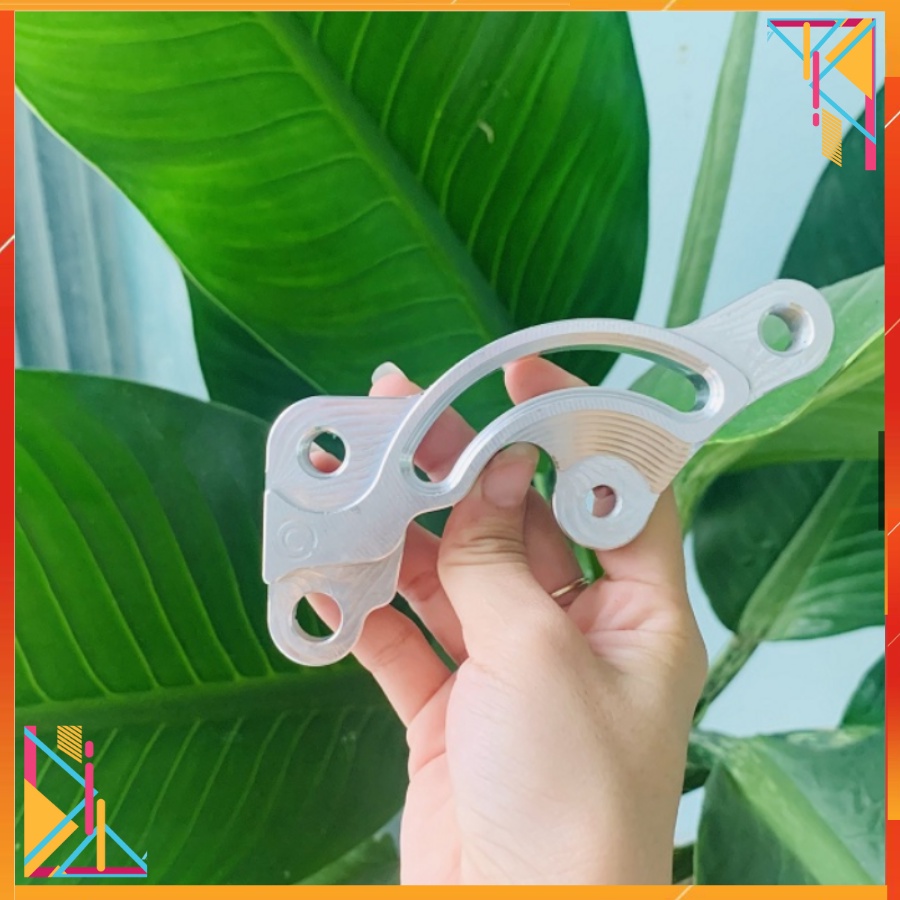 PÁT CNC nguyên khối _ Gắn HEO ZIN cho xe EX135 đi đĩa 260/267mm