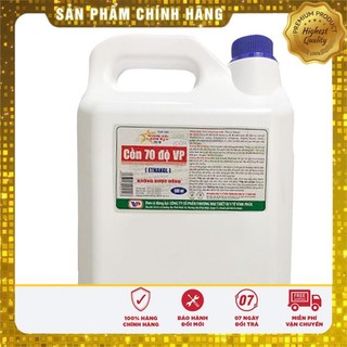 Cồn 70 độ Vĩnh Phúc (Can 5 LÍT)