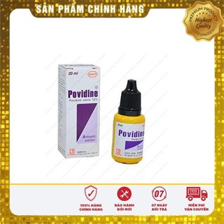 Sát trùng vết thương Povidine 20ml