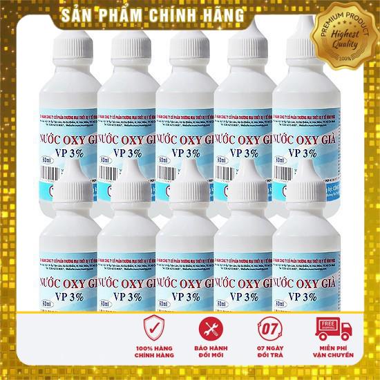 Nước Oxy Già VP 3% (Lốc 10 Chai)