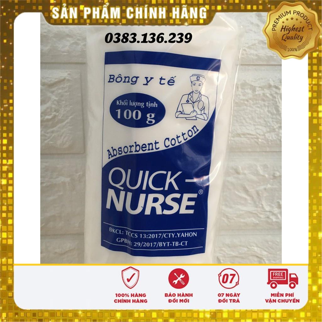Bông gòn y tế Quick-Nurse 100g