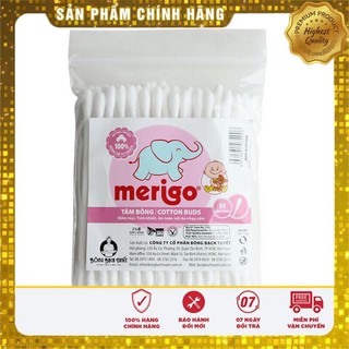 Tăm bông trẻ em Merigo - Gói 55 que