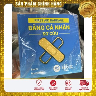 Băng cá nhân màu da - 100 miếng/ hộp