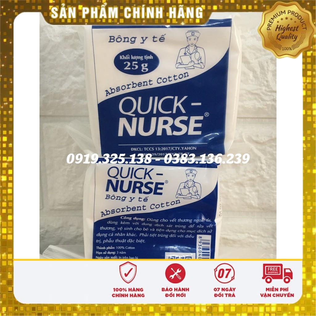 Bông gòn y tế Quick-Nurse 25g